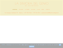 Tablet Screenshot of ladimoradelgenio.it